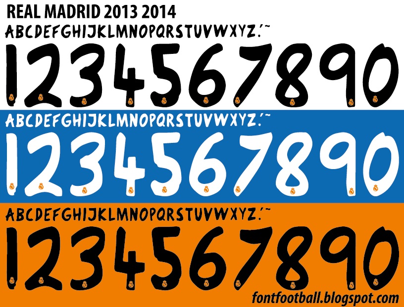 Download Font Real Madrid 2013 Ttf